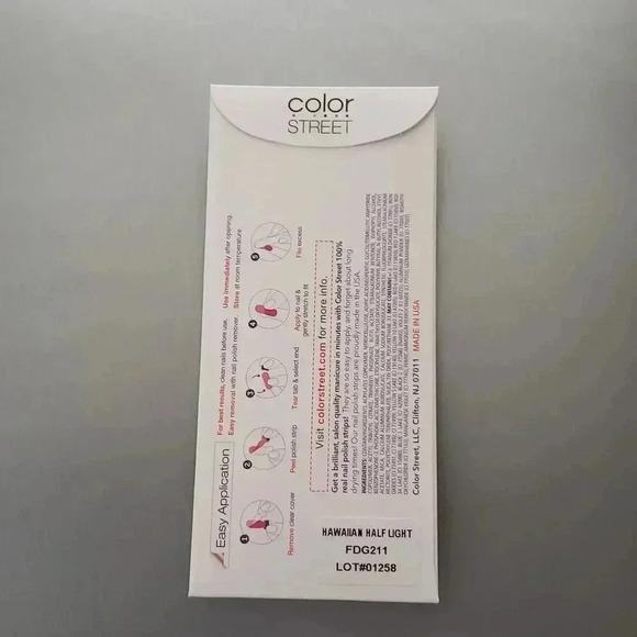 Color Street Hawaiian Half Light FDG211 Nail Polish Strips NWT - Picture 3 of 4